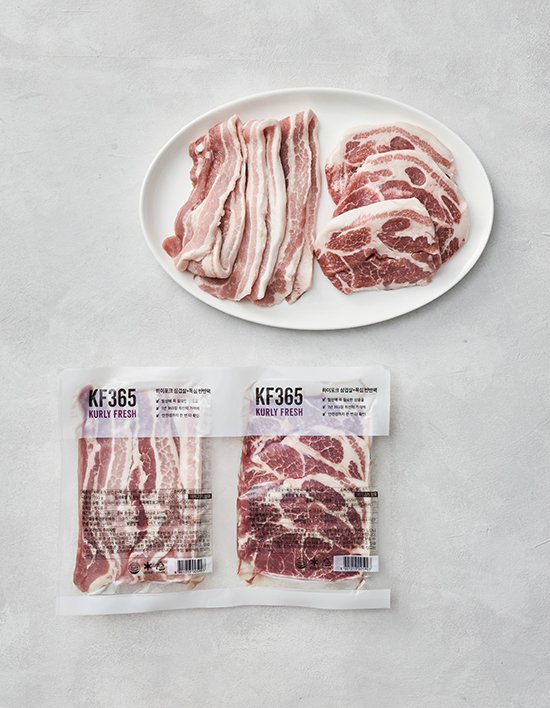 [KF365] 한돈 삼겹살+목살 반반팩 700g