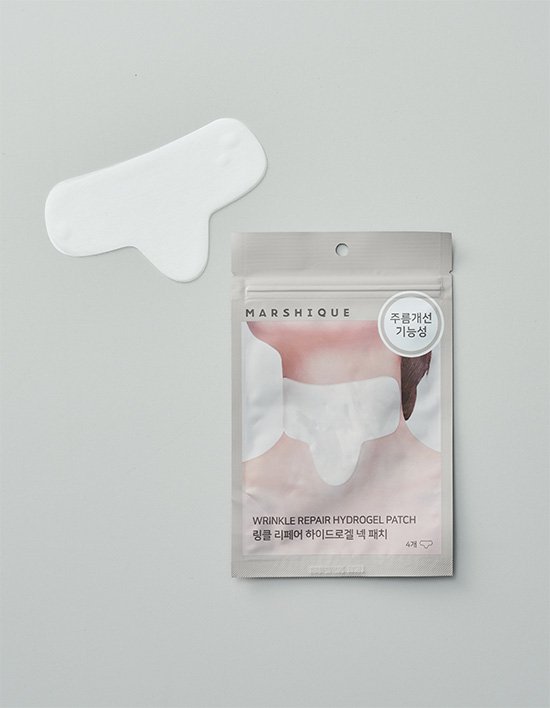 [마르시끄] 링클 리페어 하이드로겔 넥 패치 (4매)