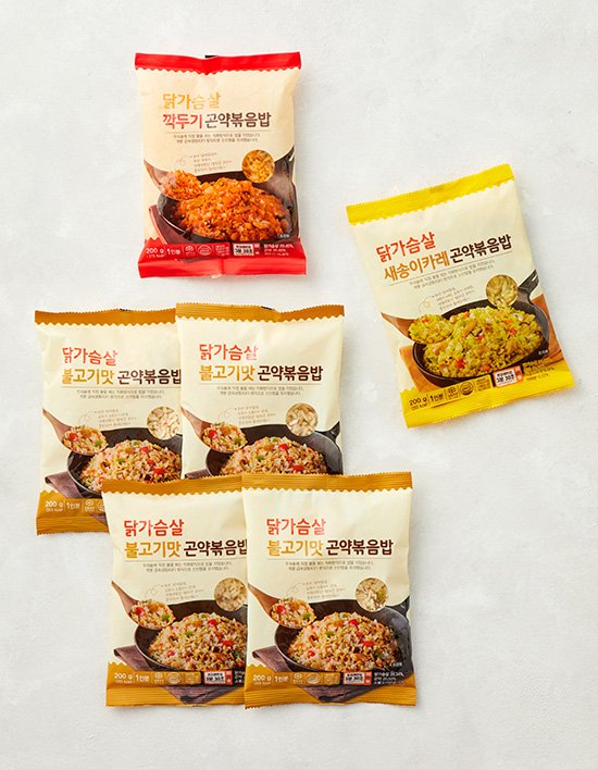 닭가슴살 곤약볶음밥 3종 (4개입) 택1