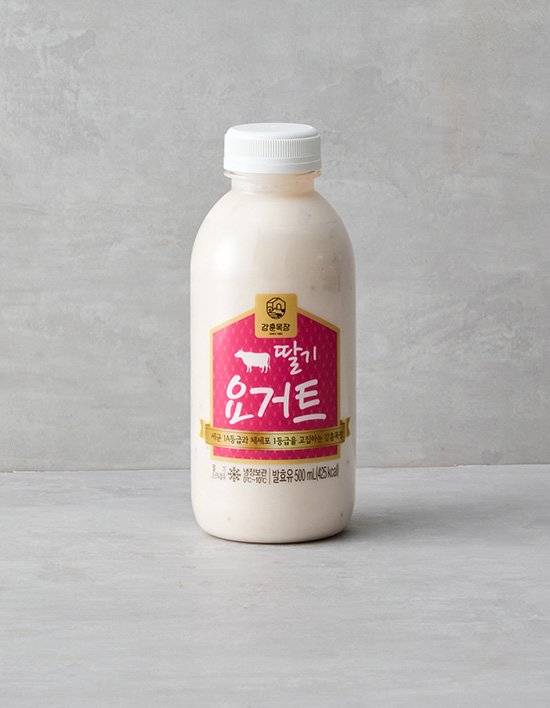 [강훈목장] 수제 드링크 요거트 딸기 500mL