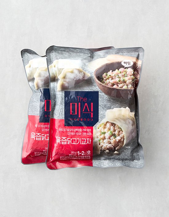 [하림] The 미식 육즙닭고기교자 (350gx2개)