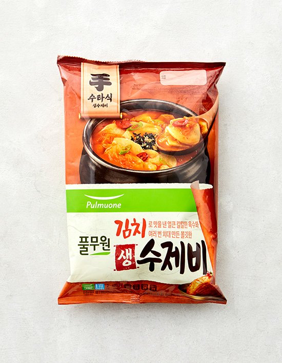 [풀무원] 김치 생 수제비 2인분