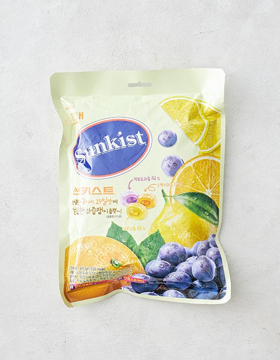 [해태] 썬키스트 캔디 317g