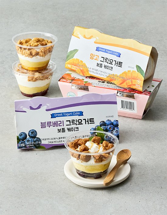 [가토미작] 그릭요거트 보틀 케이크 3종 (택1)