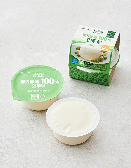[풀무원] 유기농 콩 100% 연두부 2개입