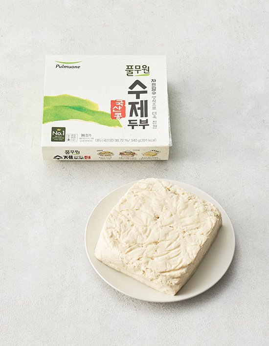 [풀무원] 국산콩 수제두부