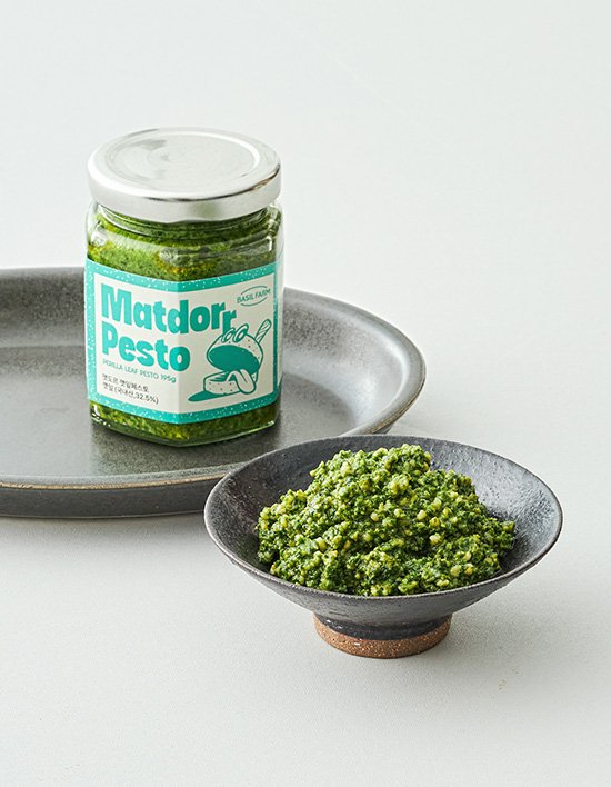 [맷도르] 생 깻잎페스토 200g (냉장)