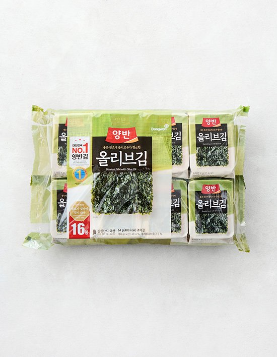 [동원] 양반 올리브김 식탁김 4g X 16봉