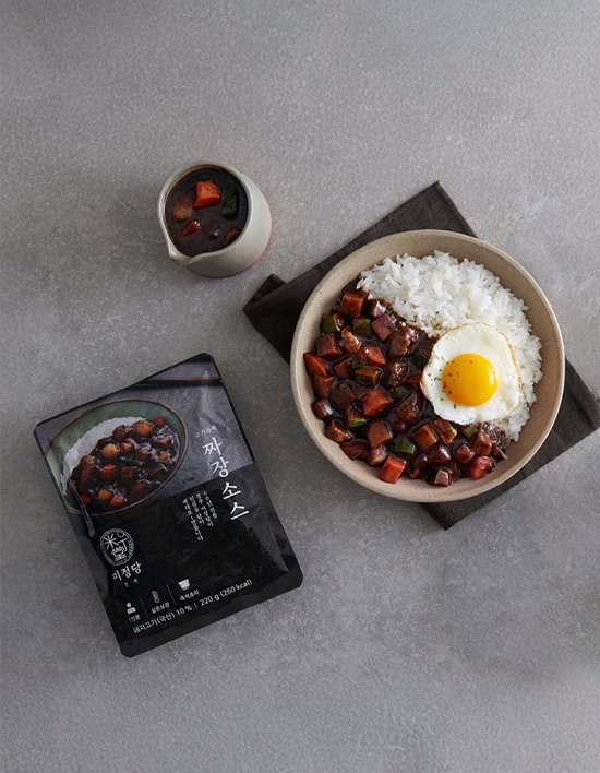 [경주미정당] 고기듬뿍 짜장소스 220g