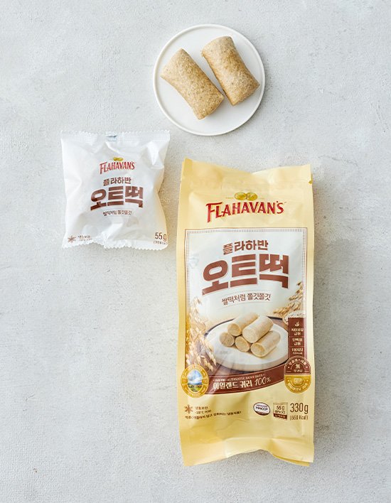 [플라하반] 오트떡 330g