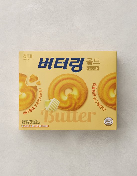 [해태] 버터링 골드 194g
