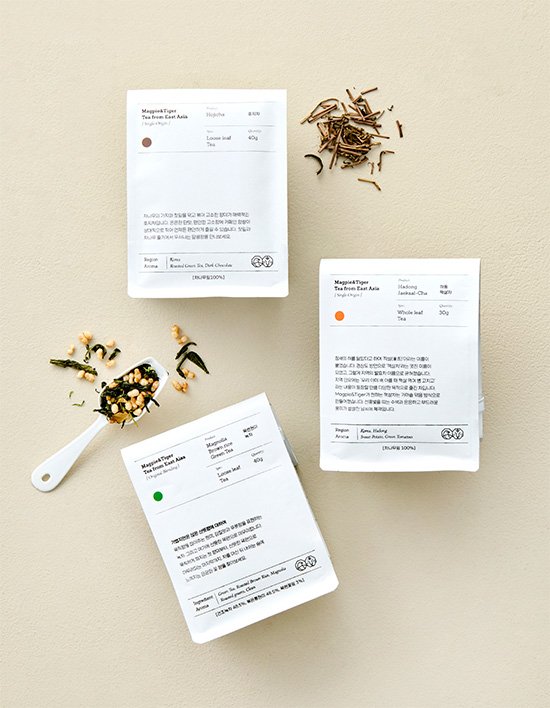 [맥파이앤타이거] 잎차 3종 (택1)