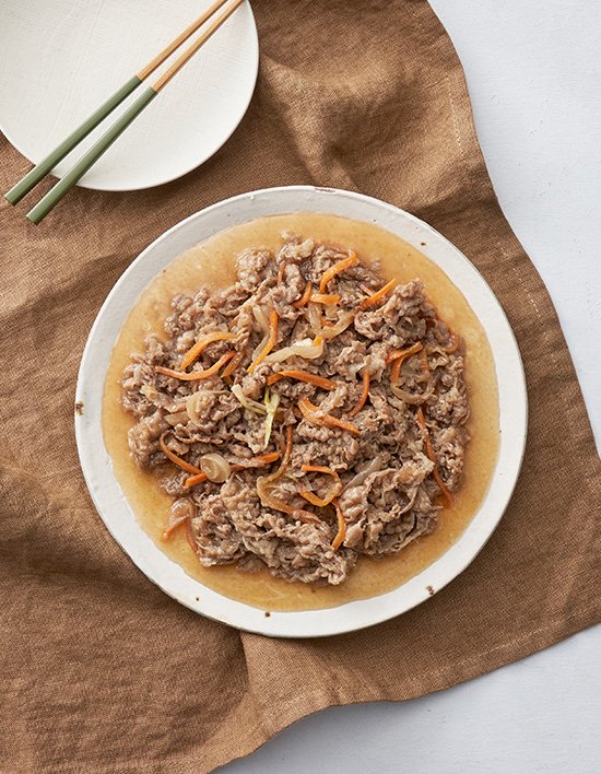 [사미헌] 야채담은 소불고기 400g (냉동)