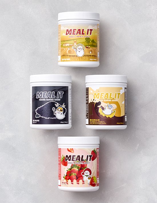 [밀잇] 프로틴 단백질 쉐이크 450g 4종 (택1)