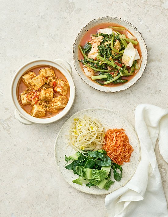 [도리깨침] 아삭열무 강된장 비빔밥 세트 (2인분)
