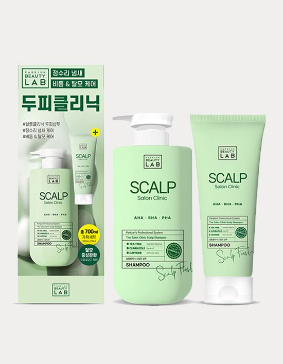 [박준뷰티랩] 두피 클리닉 스칼프 샴푸 500ml+200ml 기획세트