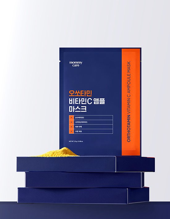 [마미케어] 오쏘타민 비타민C 앰플 마스크팩 1BOX(7매)