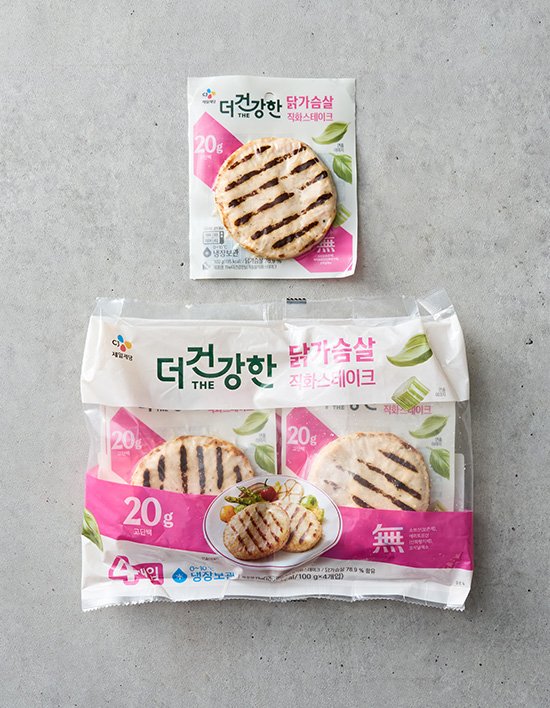 [더건강한] 닭가슴살 스테이크 100g*4