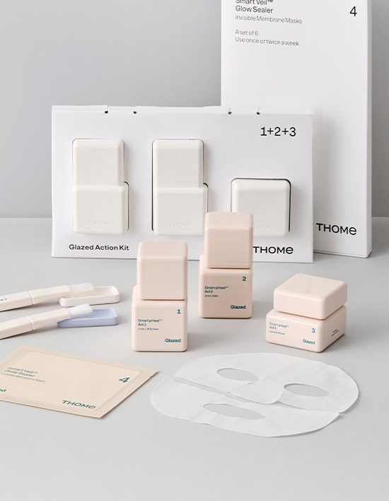 [톰] 톰 프로그램 베이직 세트 (1, 2, 3, 4(마스크 6매) + 브러쉬 + 샬레)