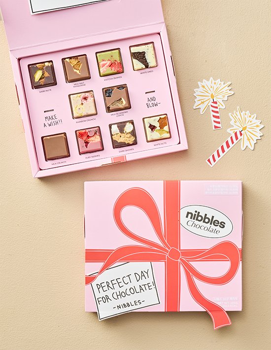 [니블스] 초콜릿 10P (생일축하패키지)