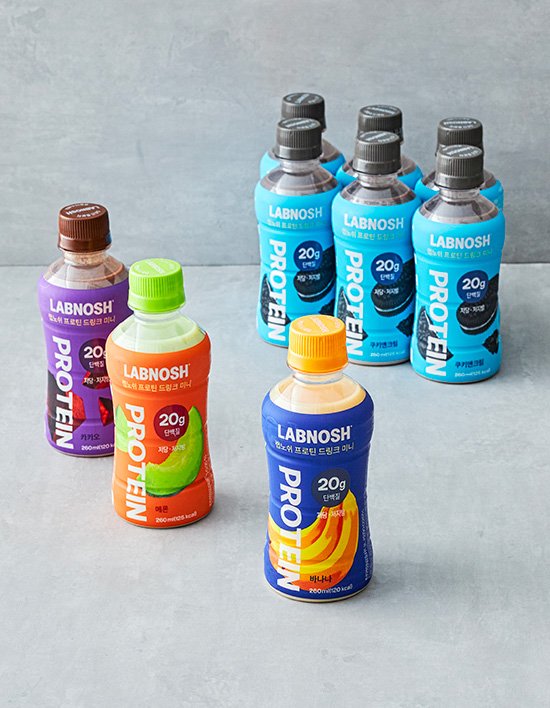 [랩노쉬] 프로틴 드링크 미니 4종 (260mL X 6개입)