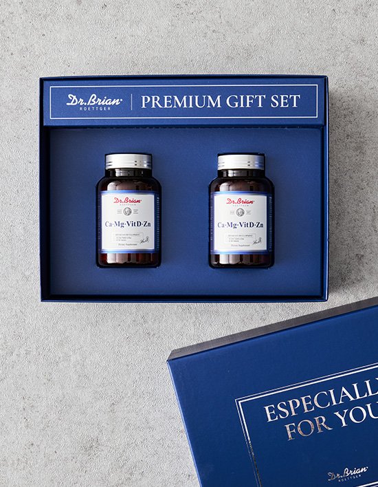 [닥터브라이언] 칼슘 마그네슘 비타민D 아연 세트(180일분)