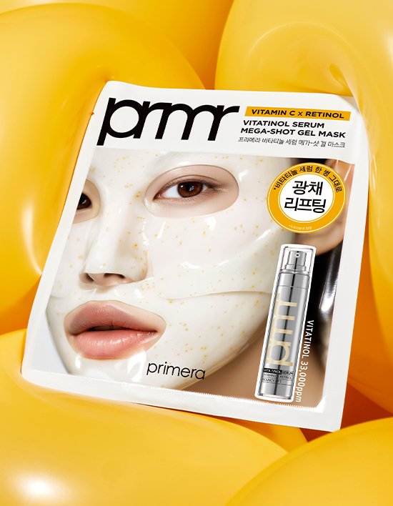 [프리메라] NEW 비타티놀 메가샷 세럼 겔 마스크 1매
