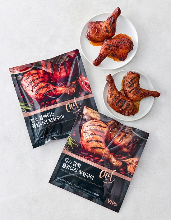 [빕스] 통닭다리 직화구이 2종 360g (2입)