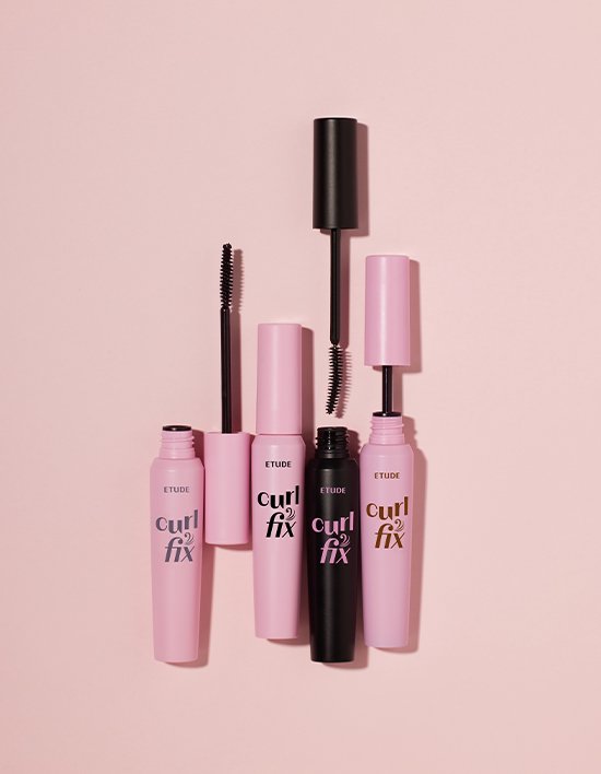 [에뛰드] 컬 픽스 마스카라 가닥볼륨 (+속눈썹빗 증정)