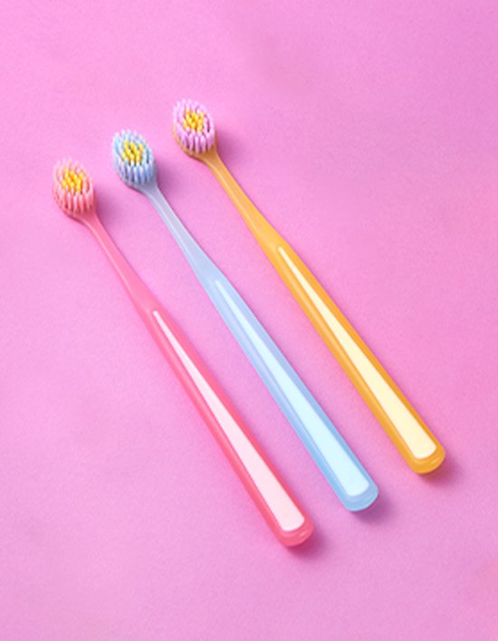 [크리오] 마이 젤리풀 브러쉬 부드러운 초극세모 칫솔 3입