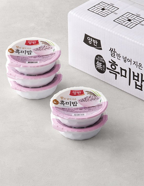 [동원] 양반 흑미밥 130g (24입)