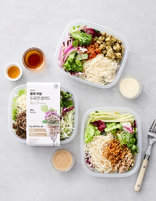 [샐러드판다] 두유면 샐러드 3종(택1)