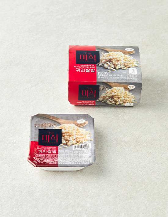 [하림] The 미식 귀리쌀밥 2종