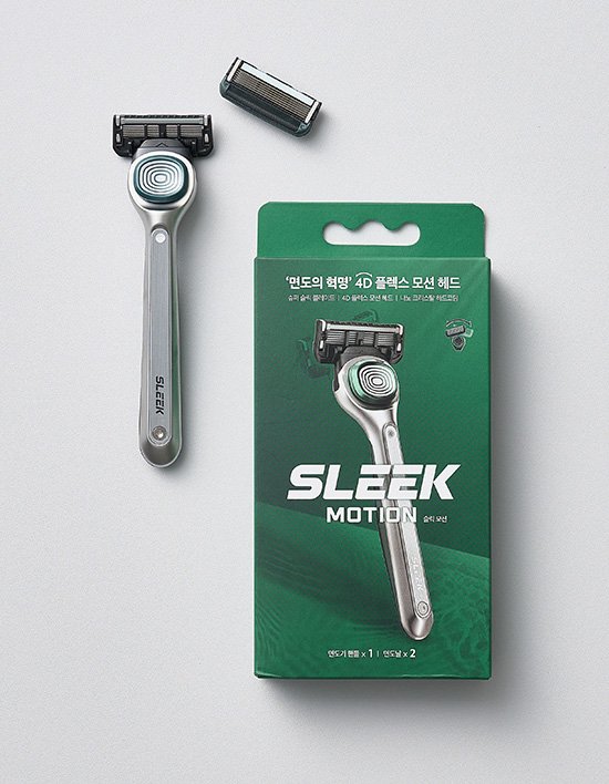 [도루코] 슬릭 모션 핸들팩(2up)