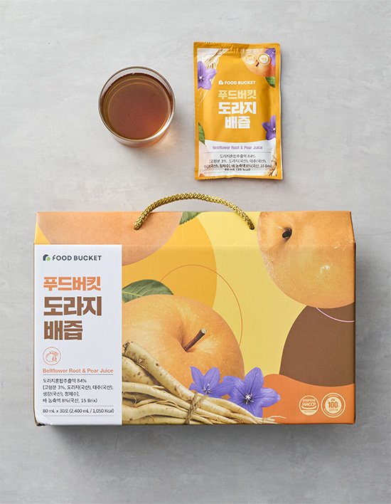 [푸드버킷] 국산 100% 도라지배즙 30포