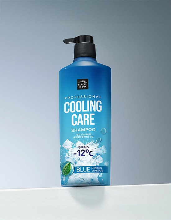 [미쟝센] 쿨링케어 블루멘톨 샴푸 680ML