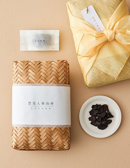 [풍기인삼상회] 홍삼절편 10입 (+보자기포장 및 쇼핑백 증정)