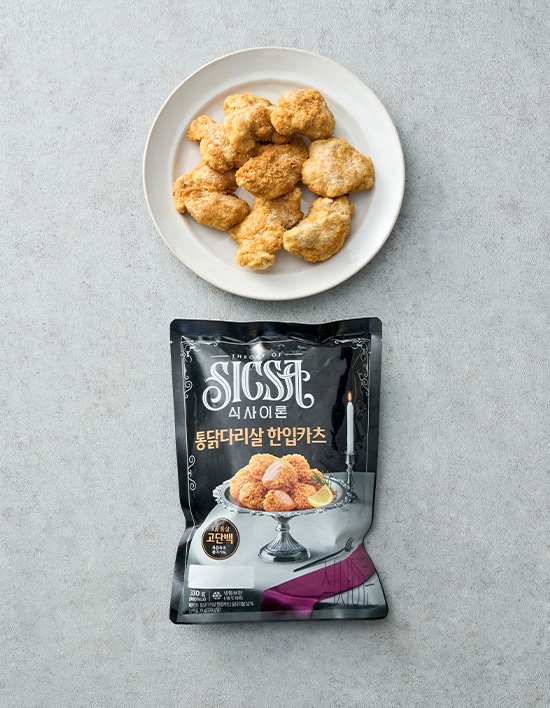[식사이론] 통닭다리살 한입카츠 330g (냉동)