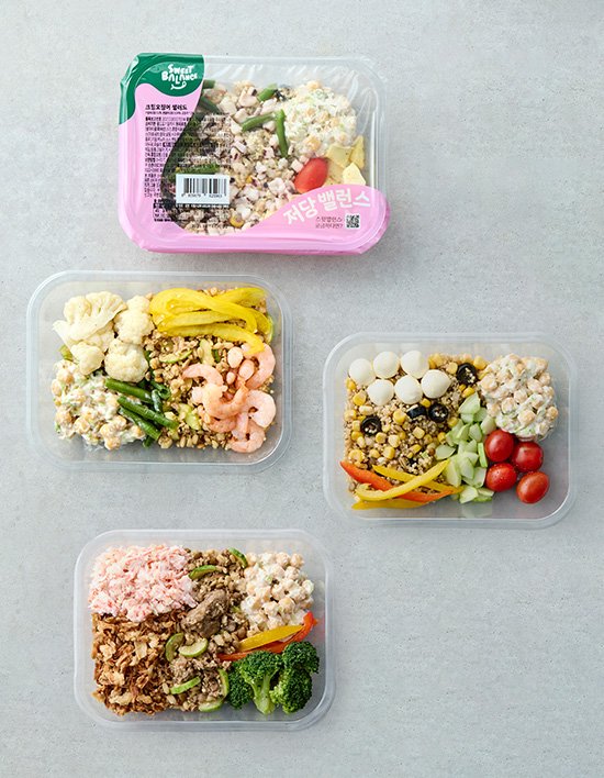 [스윗밸런스] 저당 밸런스 샐러드 5종