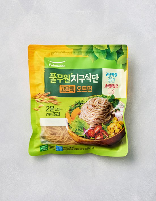 [풀무원] 고단백 오트면 130g