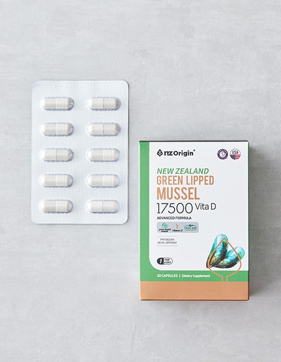 [엔젯오리진] 뉴질랜드 초록입홍합 17500 비타민D (30일분)