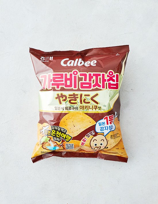 [해태] 가루비 감자칩 야키니쿠맛 96g