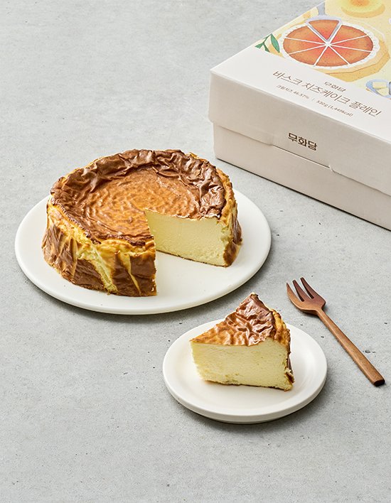 [무화당] 저당 바스크치즈케이크 530g