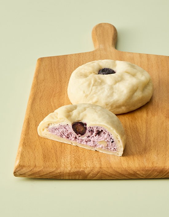 [이웃집통통이] 블루베리크림 쫀득빵 180g