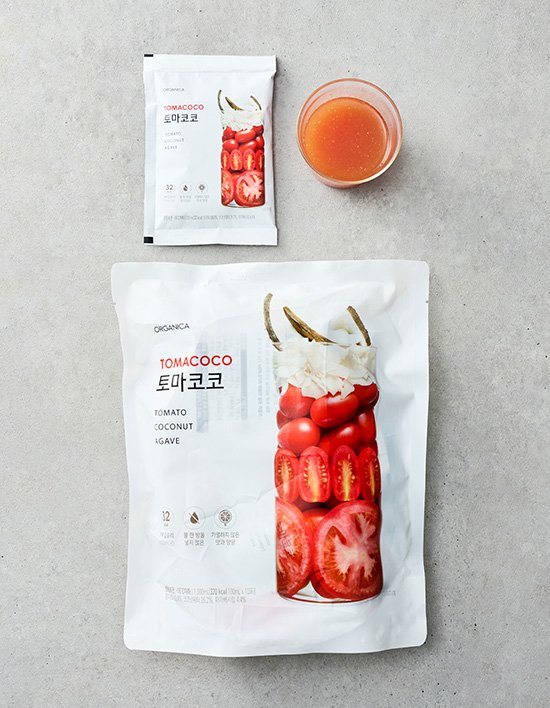[올가니카] 토마코코 비가열 착즙주스 (100mL X 10개)