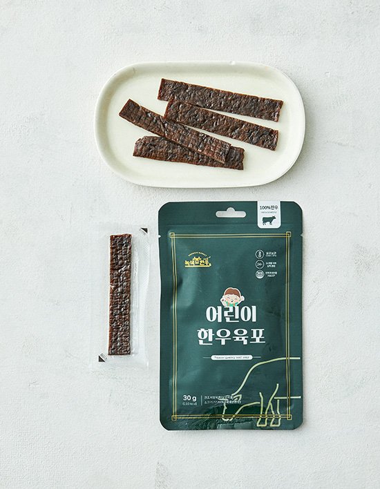 [녹색한우] 어린이 한우 육포 30g