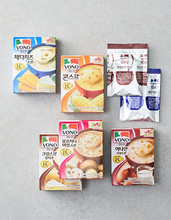 [보노] 스프 3개입 5종 (택1)