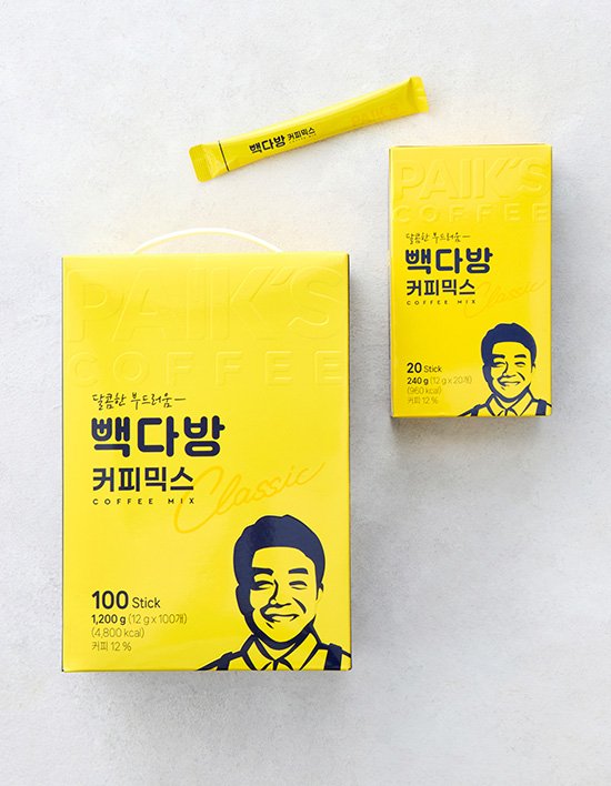 [빽다방] 커피믹스 2종 (택1)