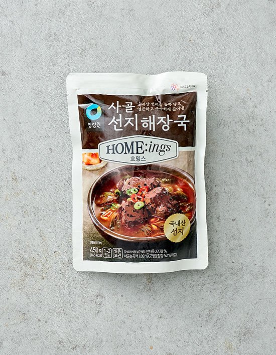 [호밍스] 사골선지해장국 450g