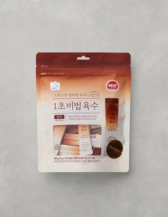 [해표] 1초 비법육수 참치 80g